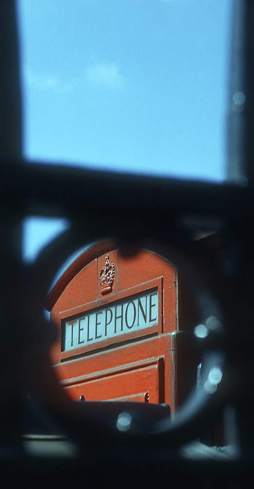 Old style telephone box :: Little Venice, London, UK